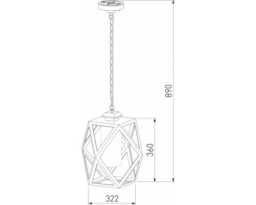 Подвесной светильник Elektrostandard Ambra a056233