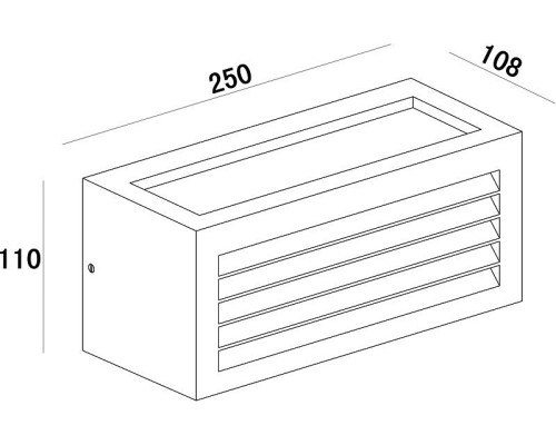 Накладной светильник Deko-Light Wall Line III 731060