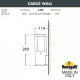 Светильник на штанге Fumagalli Carlo DR1.570.000.AXU1L