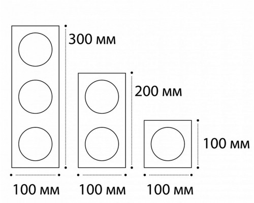 Рамка на 3 светильника Italline SP SP 03 black