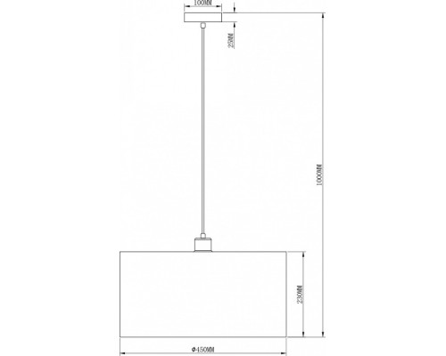 Подвесной светильник Moderli Room V2733-1P