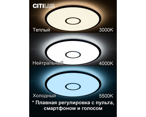 Накладной светильник Citilux Старлайт Смарт CL703A85G