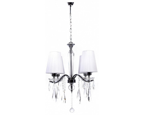 Подвесная люстра LUMINA DECO Alessia LDP 1726-4 CHR