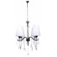 Подвесная люстра LUMINA DECO Alessia LDP 1726-4 CHR