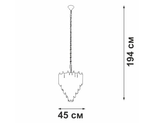 Подвесная люстра Vitaluce V58560 V58560-8/10