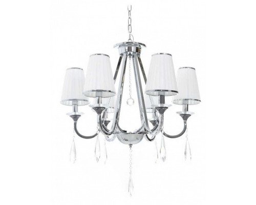 Подвесная люстра LUMINA DECO Milesia LDP 8926-6 WT+CHR