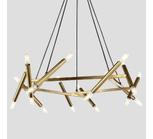 Подвесная люстра Imperiumloft Jonathan Browning Le Pentagone Chandelier 20 Light 40.2364