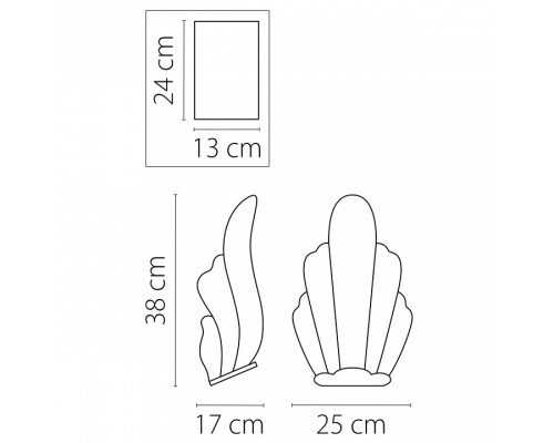 Бра Osgona Riccio 705632