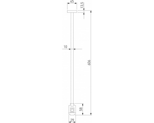 Основание на штанге Elektrostandard Esthetic Magnetic a065447