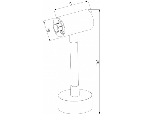 Основание на штанге Elektrostandard Module System a066190