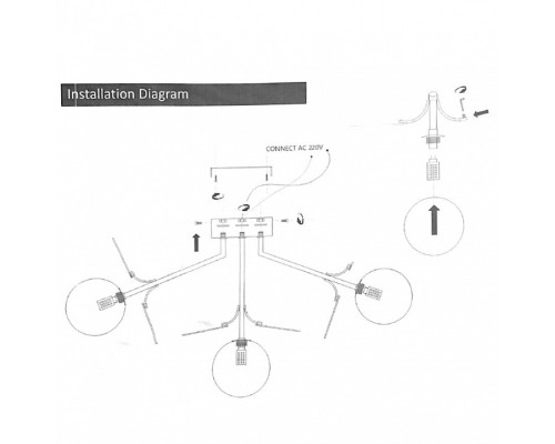 Потолочная люстра Imperiumloft MATISSE MATISSE-C01