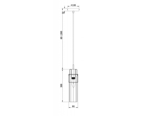 Подвесной светильник Freya Botello FR4002PL-01G