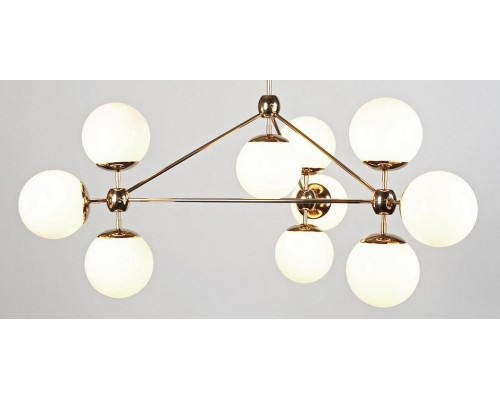 Люстра на штанге Imperiumloft Modo Chandelier White Glass 40,514