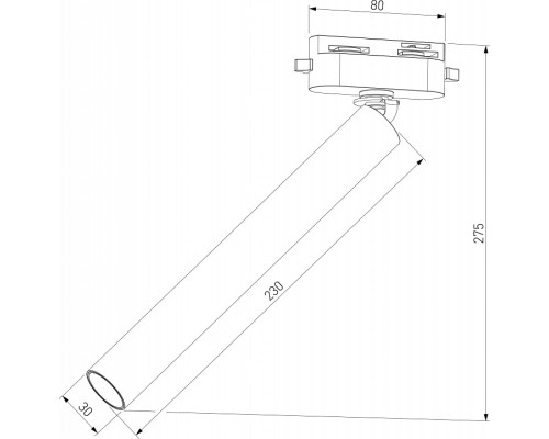 Светильник на штанге Elektrostandard Pika a065273