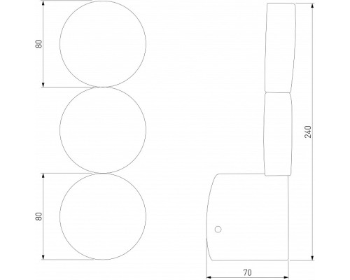 Накладной светильник Elektrostandard Brioni a064595