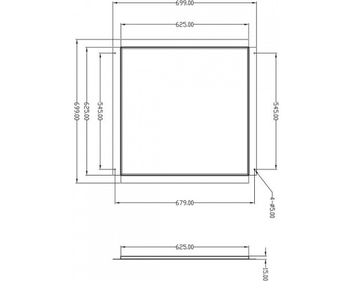 Рамка на 1 светильник Deko-Light  930232