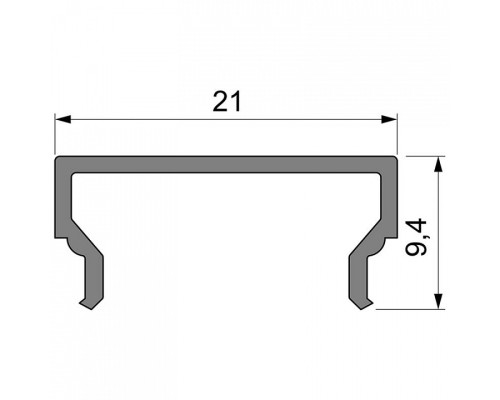 Профиль накладной Deko-Light H-01-15 984034