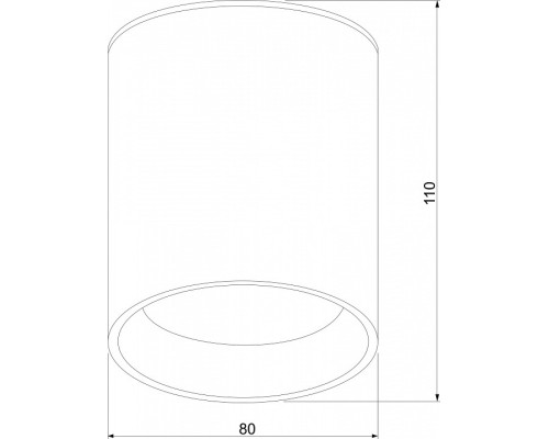 Накладной светильник Elektrostandard Light LED a056229