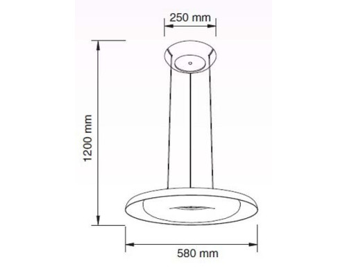 Подвесной светильник Horoz Electric Deluxe HRZ00002271