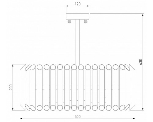 Светильник на штанге Bogate's Castellie a063405