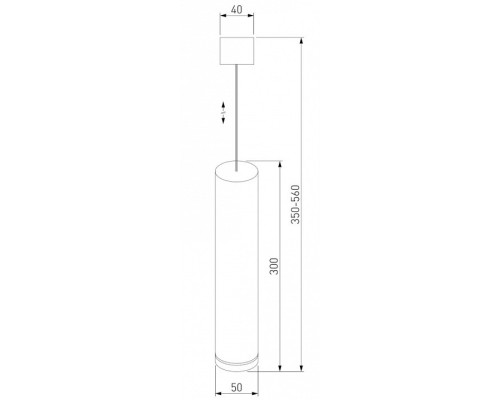 Подвесной светильник Elektrostandard Glory a044002