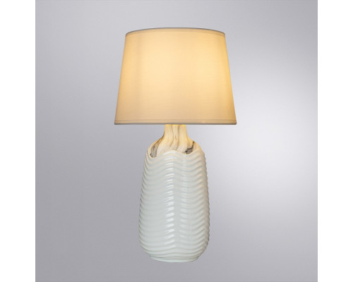 Настольная лампа декоративная Arte Lamp Shaula A4311LT-1WH