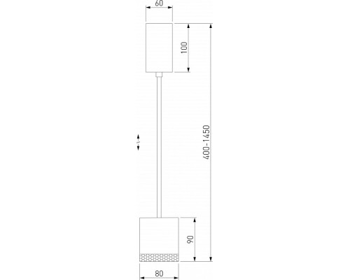 Подвесной светильник Elektrostandard Lead a062413