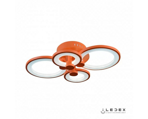 Потолочная люстра iLedex Ring A001/4 ORANGE