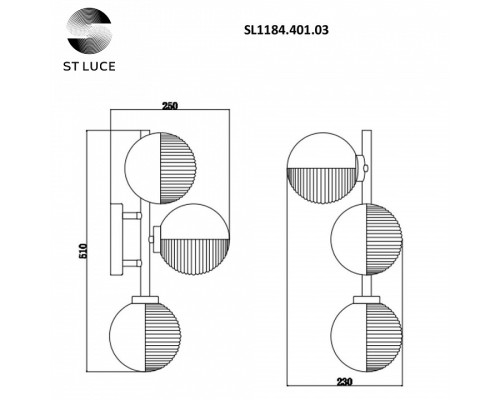 Бра ST-Luce Todo SL1184.401.03