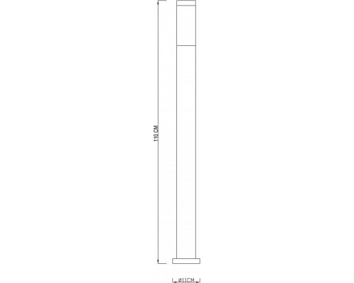 Наземный высокий светильник Deko-Light Nova III 730007