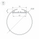 Профиль подвесной Arlight SL-ROUND-D120-2000 ANOD 019267