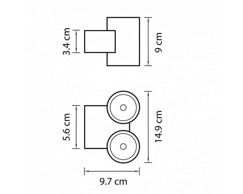 Накладной светильник Lightstar Paro LED 352692