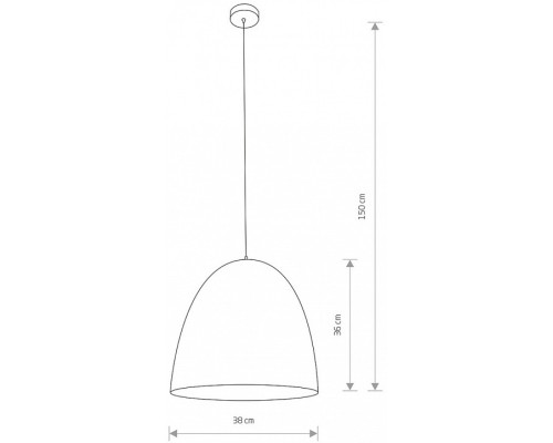 Подвесной светильник Nowodvorski Egg M 10323