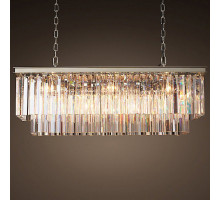 Подвесная люстра Imperiumloft RH 1920S ODEON CLEAR GLASS FRINGE 40,1536