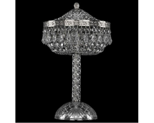 Настольная лампа декоративная Bohemia Ivele Crystal 1901 19011L4/25IV Ni