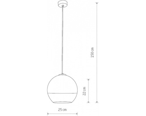 Подвесной светильник Nowodvorski Globe Plus M 7606