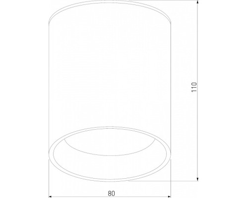 Накладной светильник Elektrostandard Light LED a056270