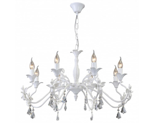 Подвесная люстра Arte Lamp Angelina A5349LM-8WH