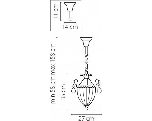 Подвесной светильник Lightstar Schon 790032